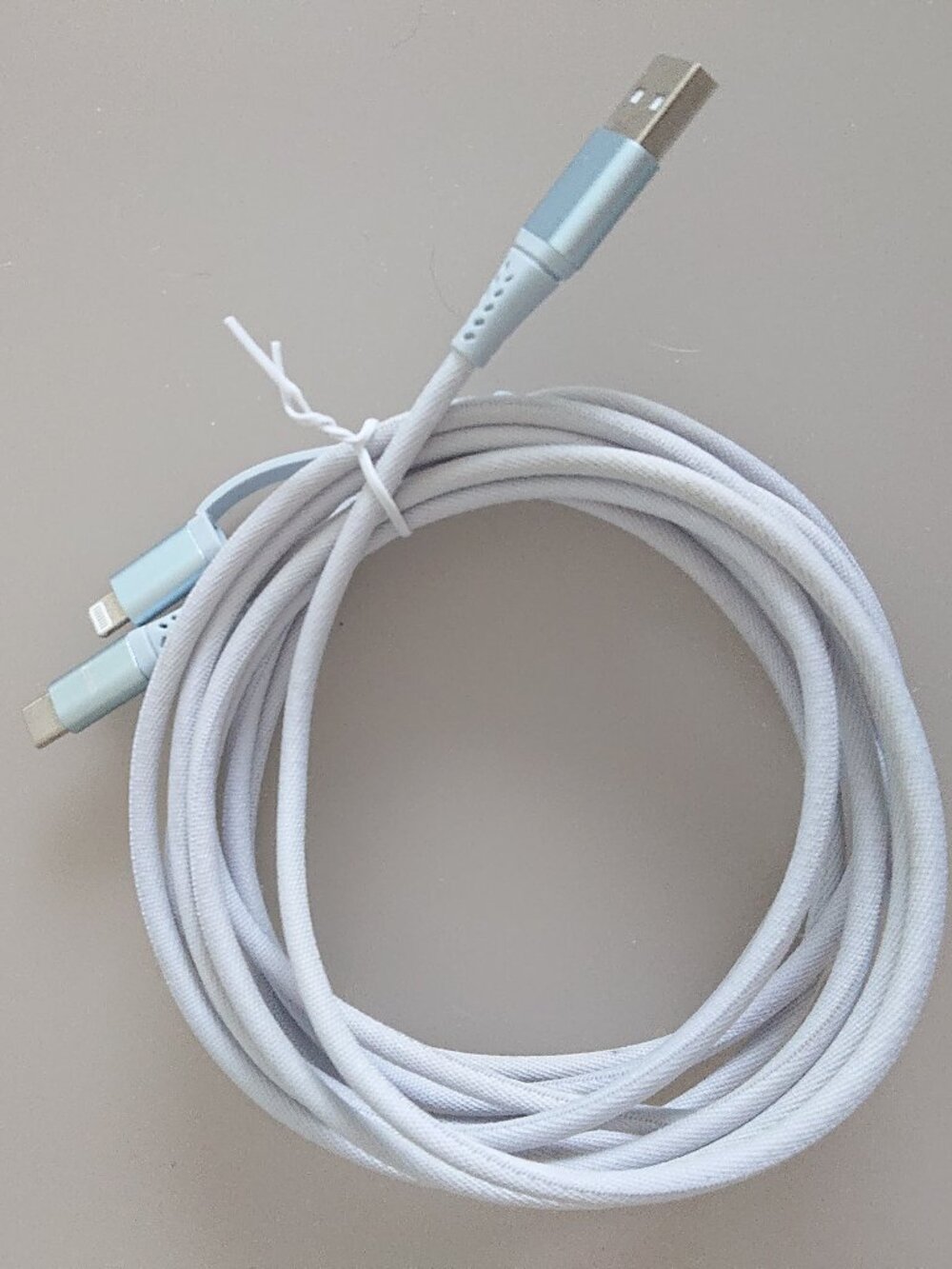 2-in-1 Lightning and USB-C Charging cable (Free with purchase)